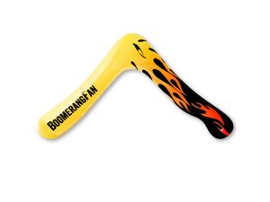 BoomerangFan Fire Boemerang Rechtshandig