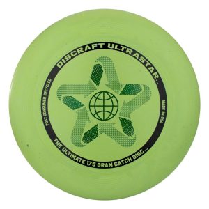 Discraft UltraStar Recycled Green – 175 gr Frisbee